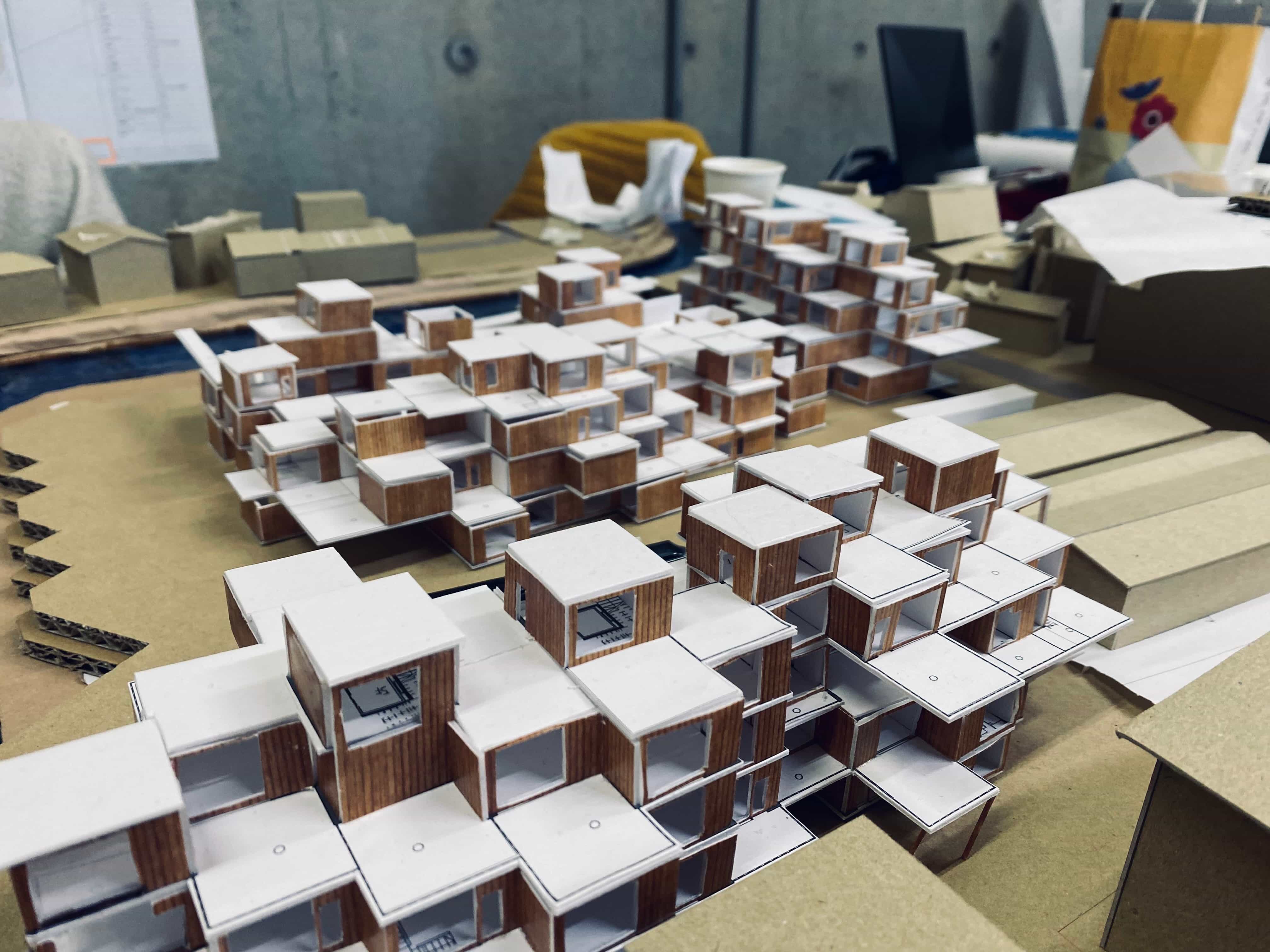 Testing visibility and privacy gradients between units